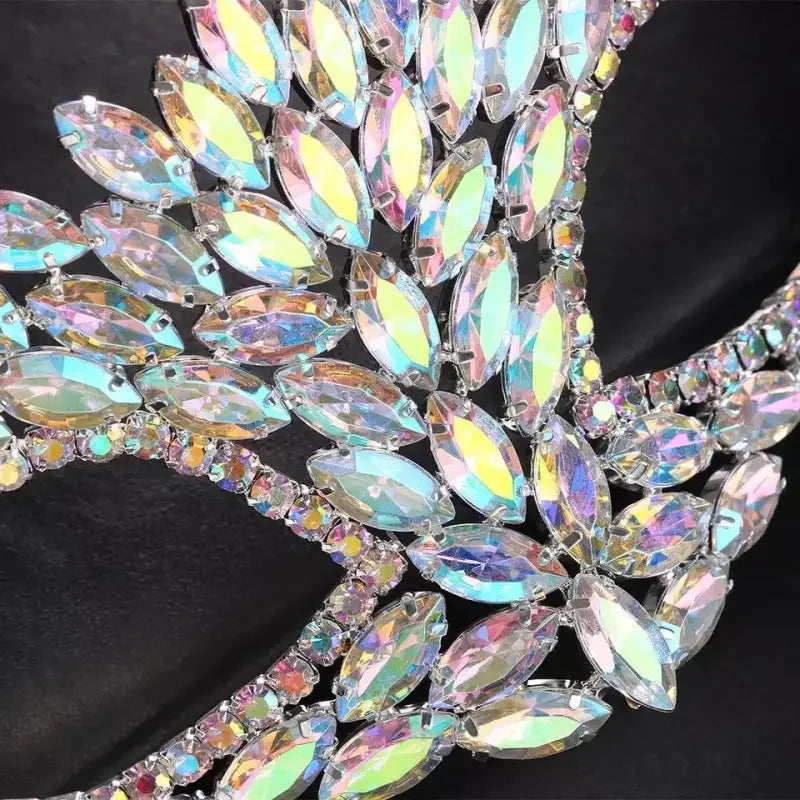 Crystal Venetian Masquerade Mask | Fashionsarah.com