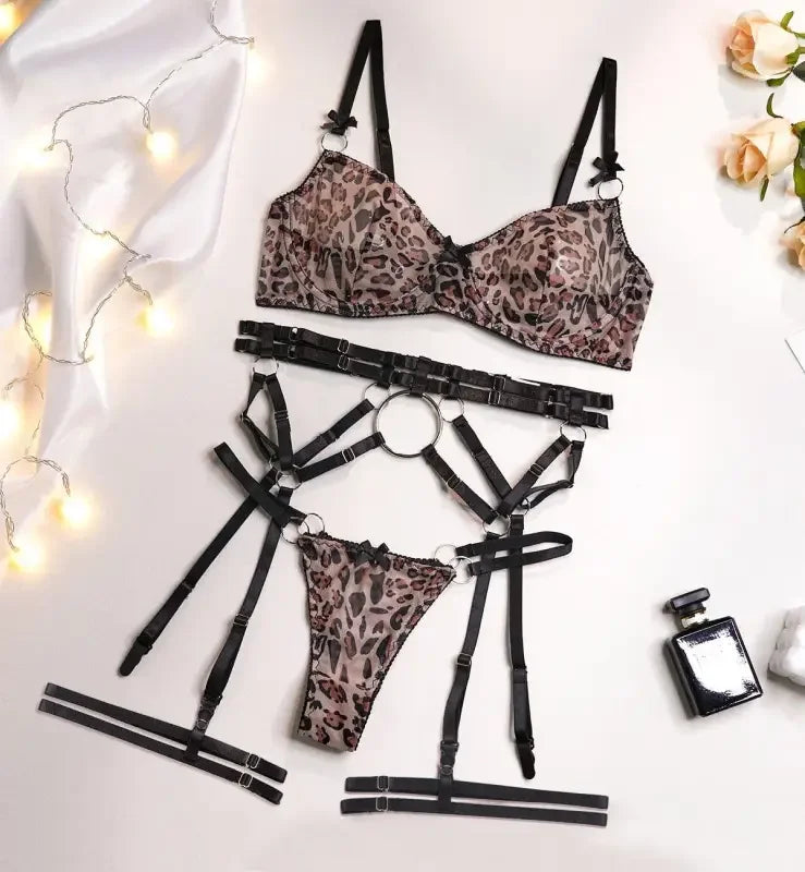 Leopard Luxury Bra & Brief Sets | Fashionsarah.com