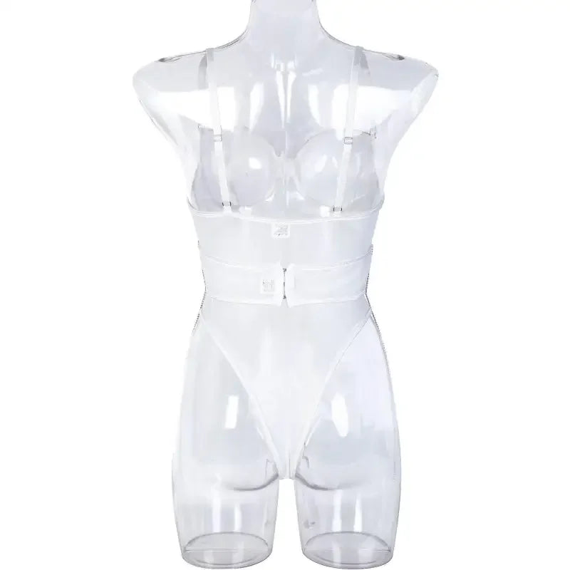 White Mesh Bodysuit | Fashionsarah.com