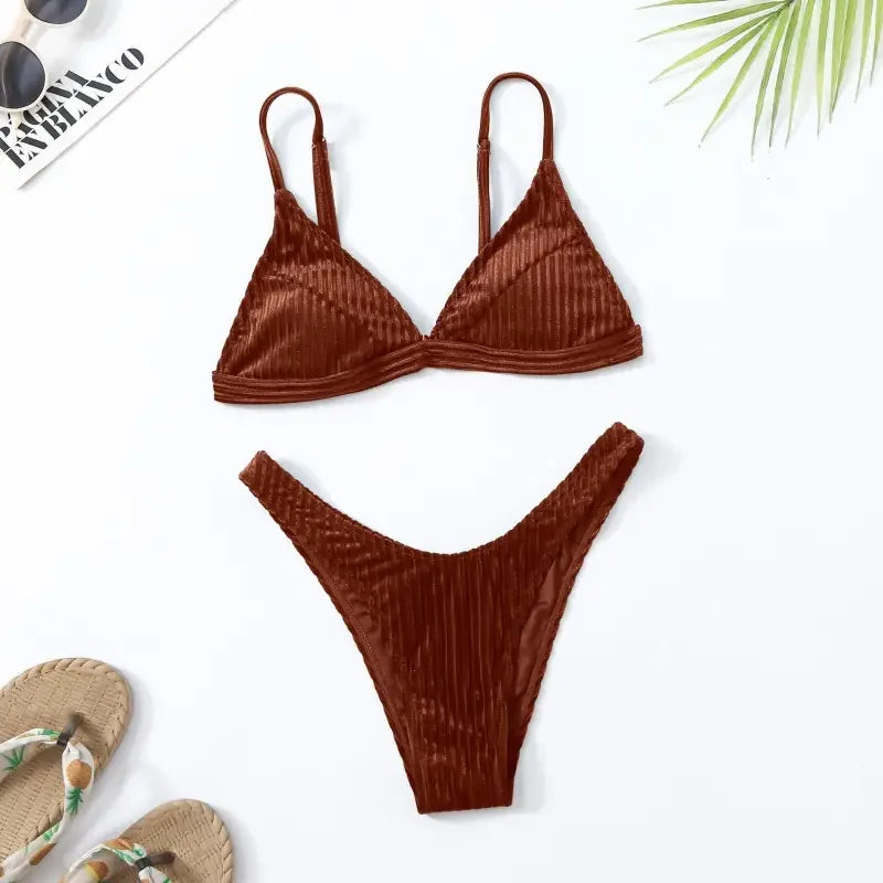 Velvet Swimwear Sets | Fashionsarah.com