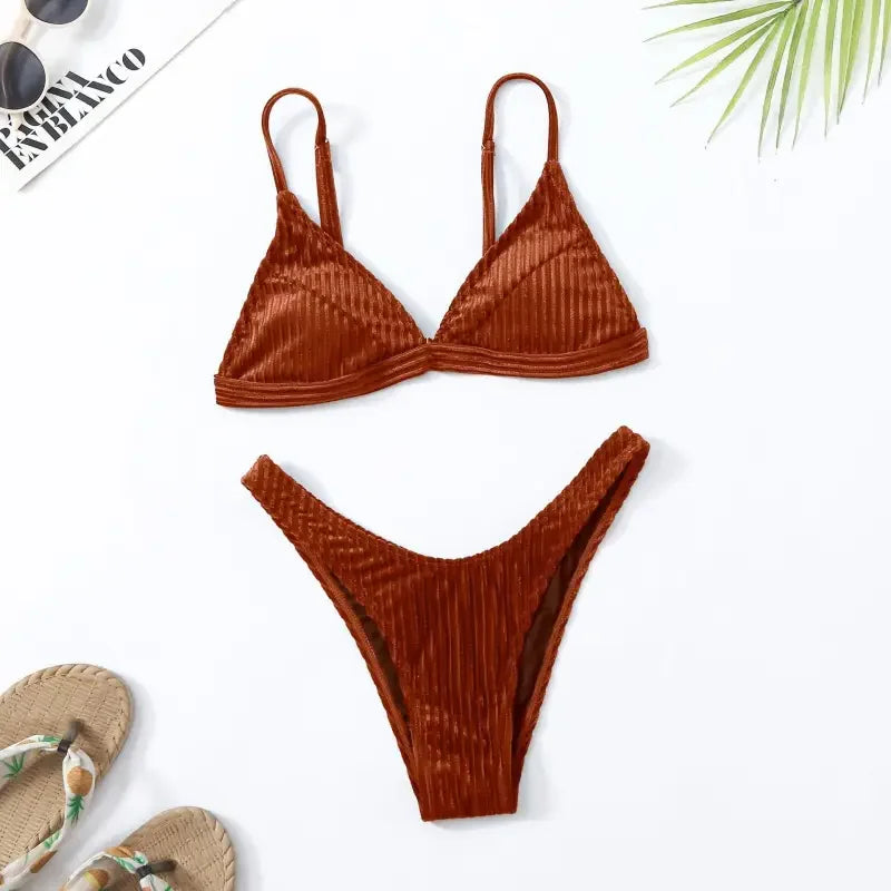 Velvet Swimwear Sets | Fashionsarah.com
