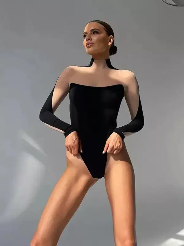 See Through Mesh Bodysuits | Fashionsarah.com
