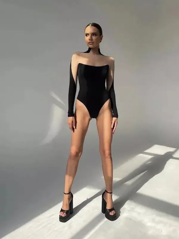 See Through Mesh Bodysuits | Fashionsarah.com