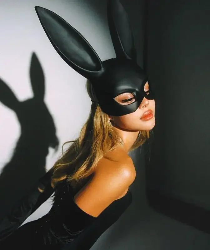 Halloween Cosplay Party Costume Rabbit Ears Mask | Fashionsarah.com