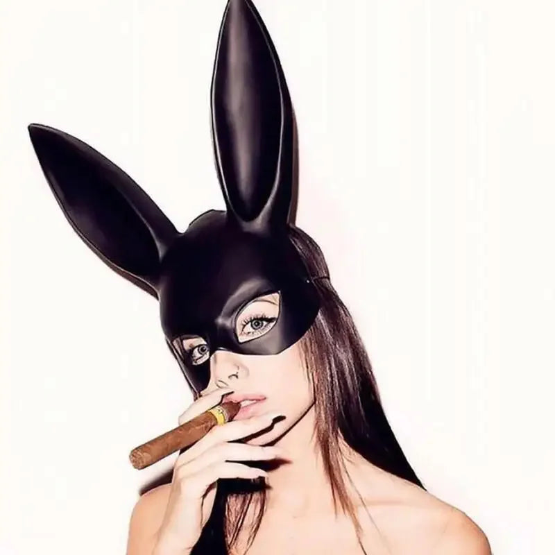 Halloween Cosplay Party Costume Rabbit Ears Mask | Fashionsarah.com