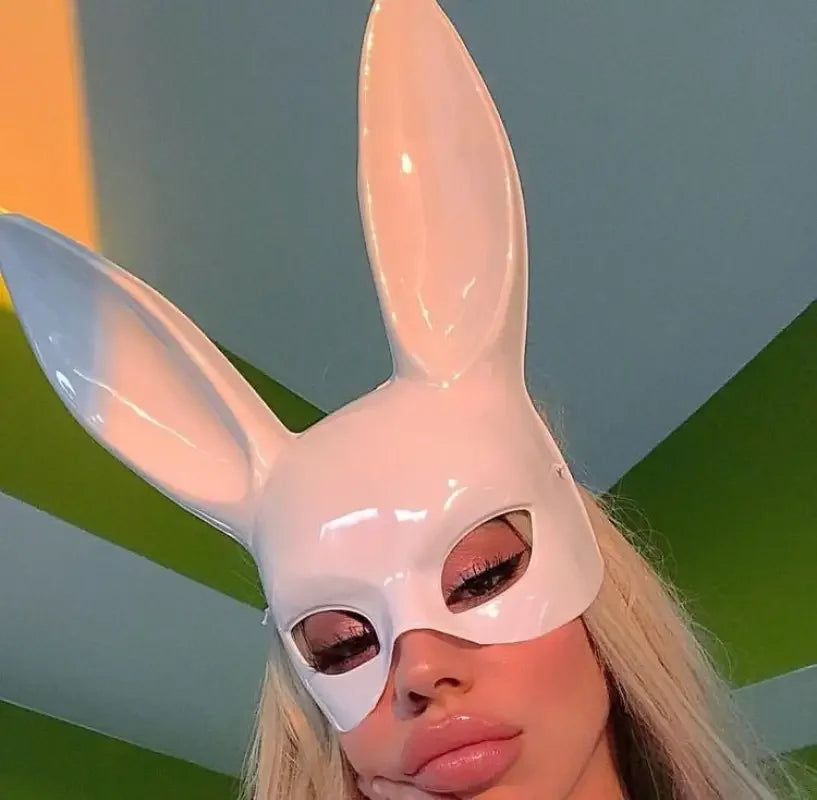 Halloween Cosplay Party Costume Rabbit Ears Mask | Fashionsarah.com