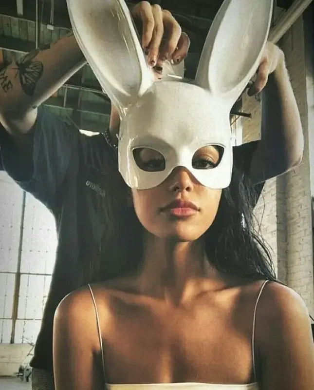 Halloween Cosplay Party Costume Rabbit Ears Mask | Fashionsarah.com