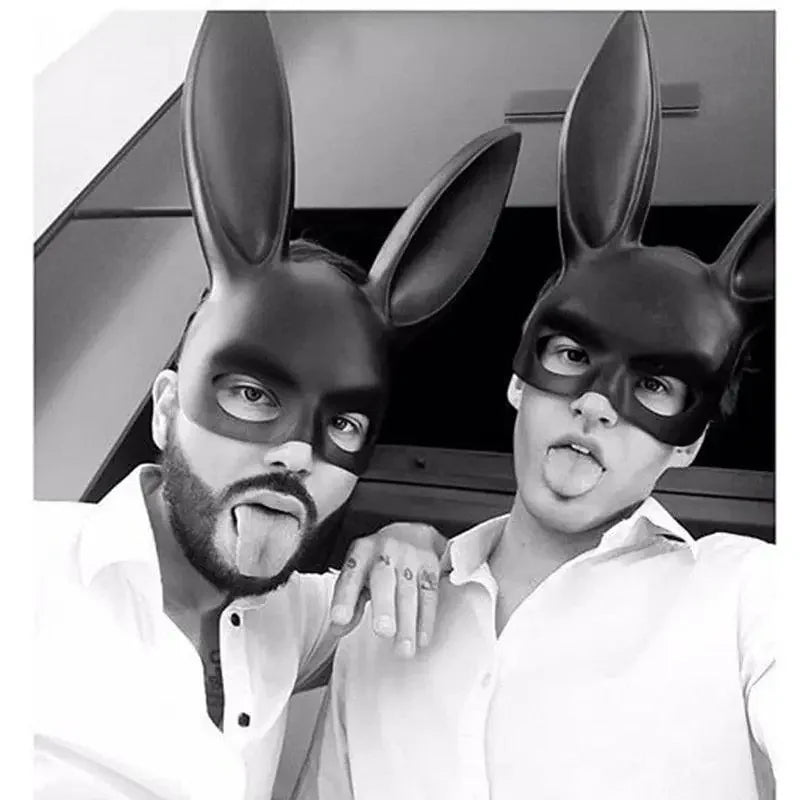 Halloween Cosplay Party Costume Rabbit Ears Mask | Fashionsarah.com