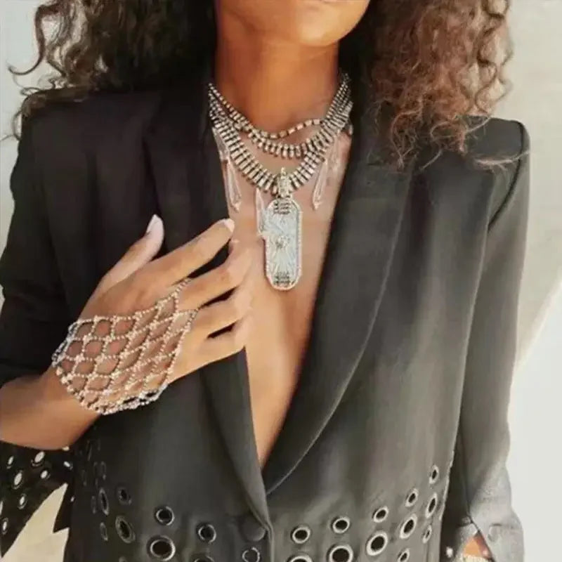 Rhinestone Hand Jewelry | Fashionsarah.com