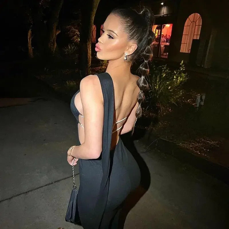 Elegant black women summer dress showcasing timeless elegance and sophisticated style