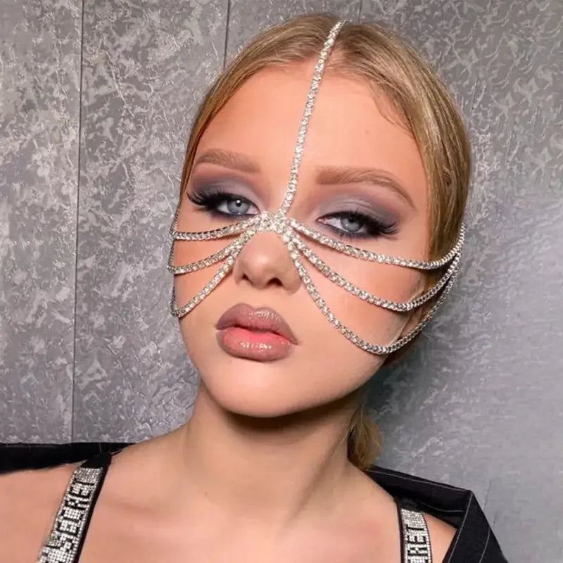 Luxury Bling Face Chain Jewellery | Fashionsarah.com