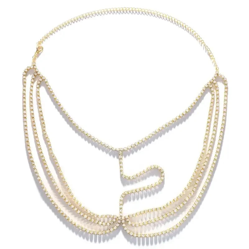 Luxury Bling Face Chain Jewellery | Fashionsarah.com
