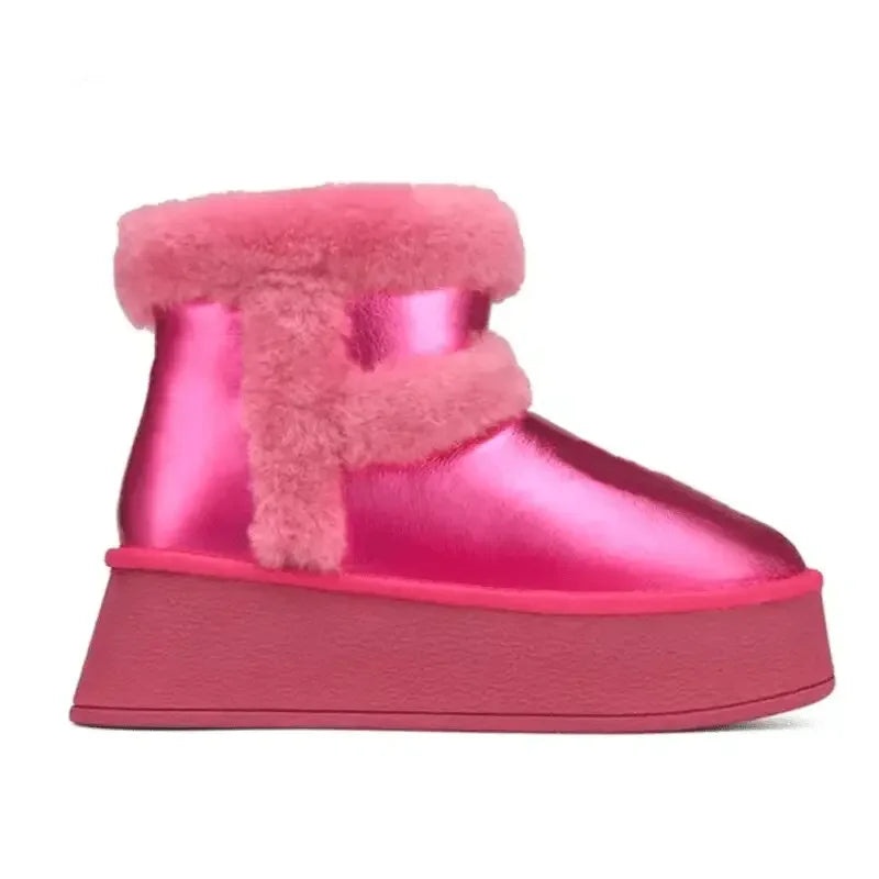 Fancy Snow Platform Boots | Fashionsarah.com