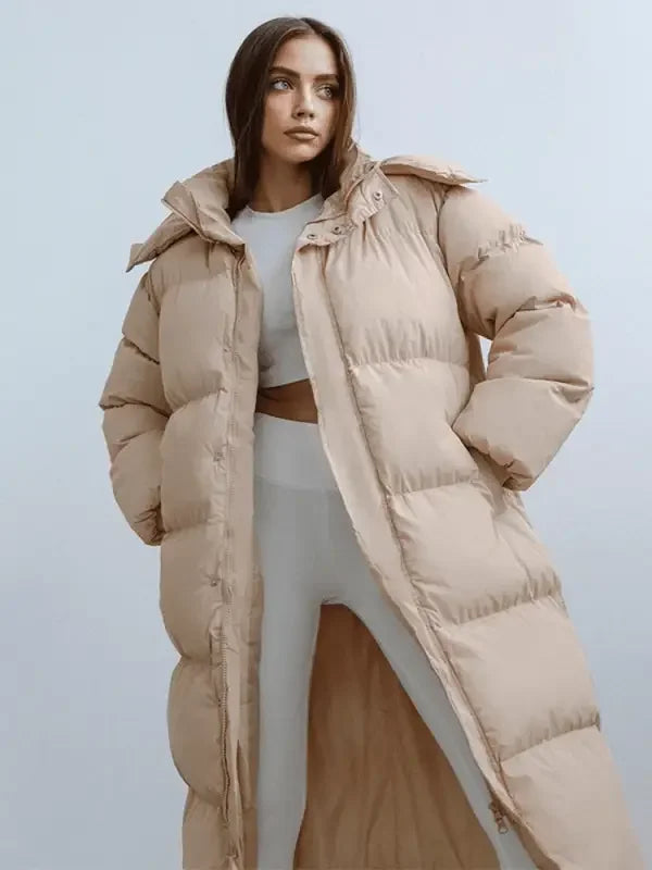 Hooded Long Loose Jackets | Fashionsarah.com