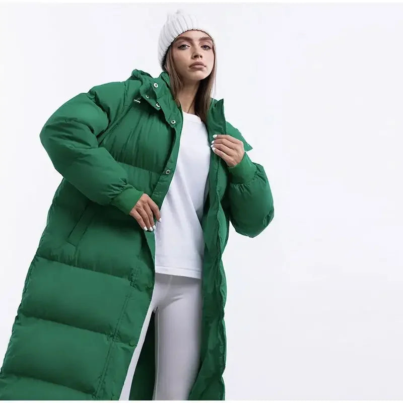 Hooded Long Loose Jackets | Fashionsarah.com