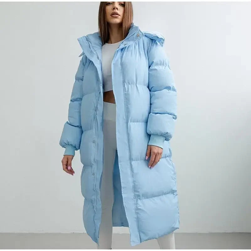 Hooded Long Loose Jackets | Fashionsarah.com