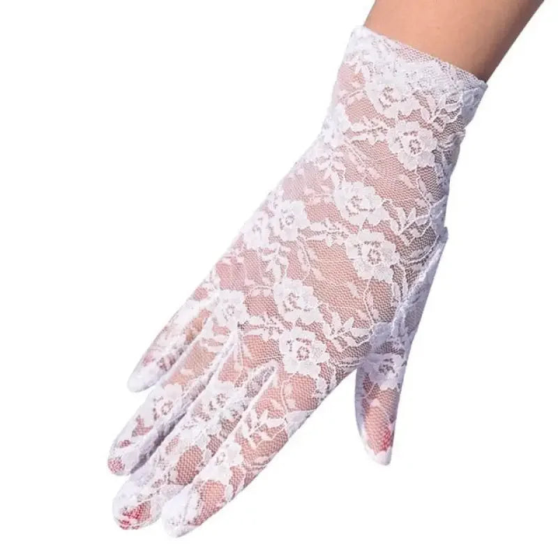 Short Lace Gloves | Fashionsarah.com