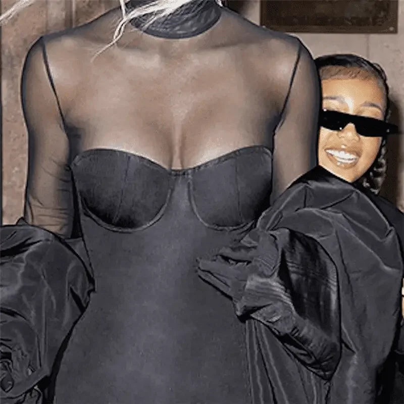 See Through Mini Dress | Fashionsarah.com