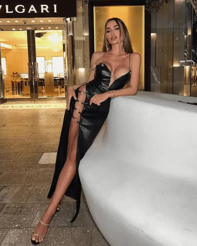 Women Bandage Mid-Calf Dress | Fashionsarah.com