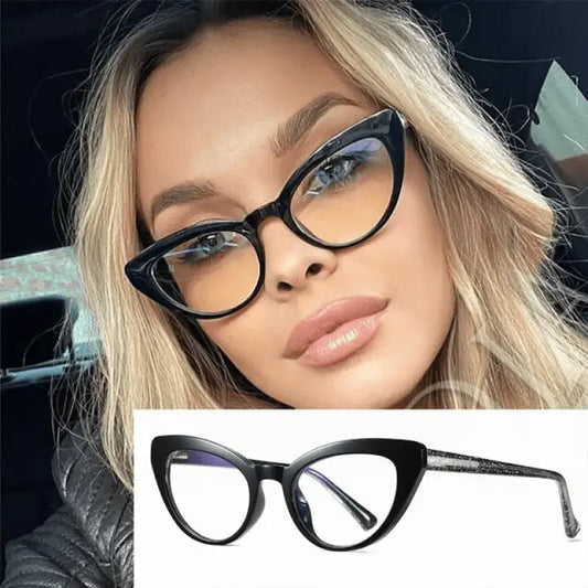 Anti Blue Light Cat Eye Reading Glasses | Fashionsarah.com