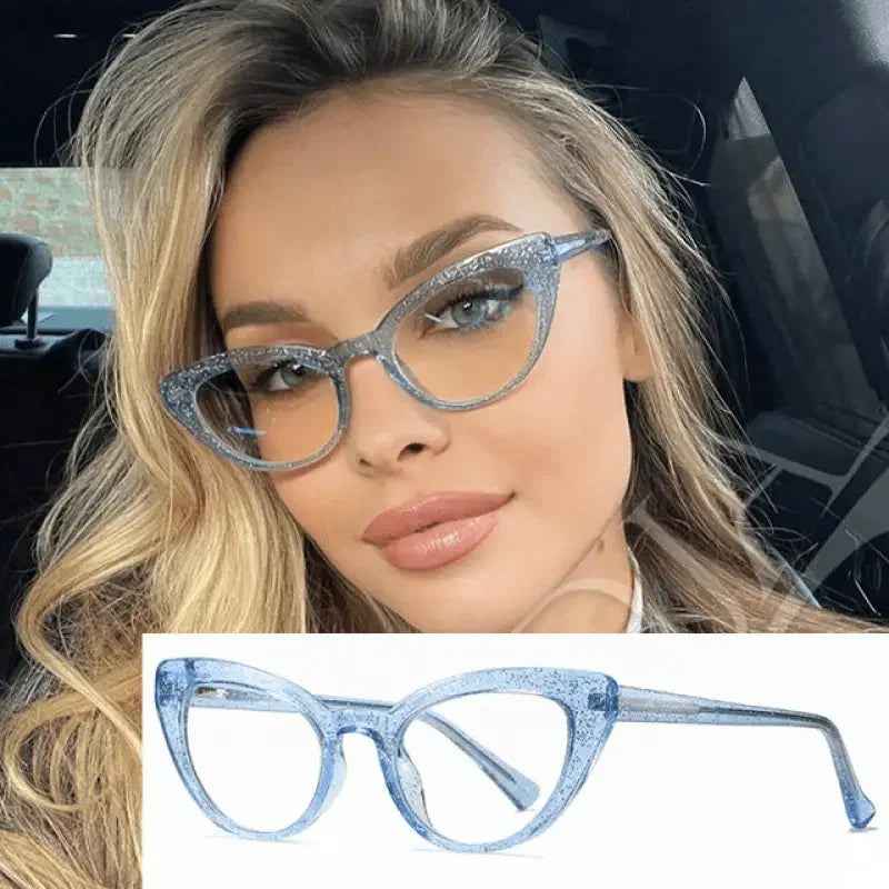 Anti Blue Light Cat Eye Reading Glasses | Fashionsarah.com