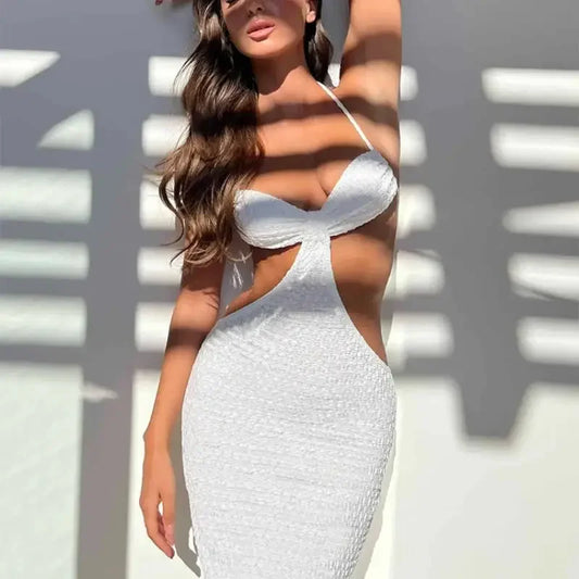 Summer Sexy Hollow Out Dress | Fashionsarah.com
