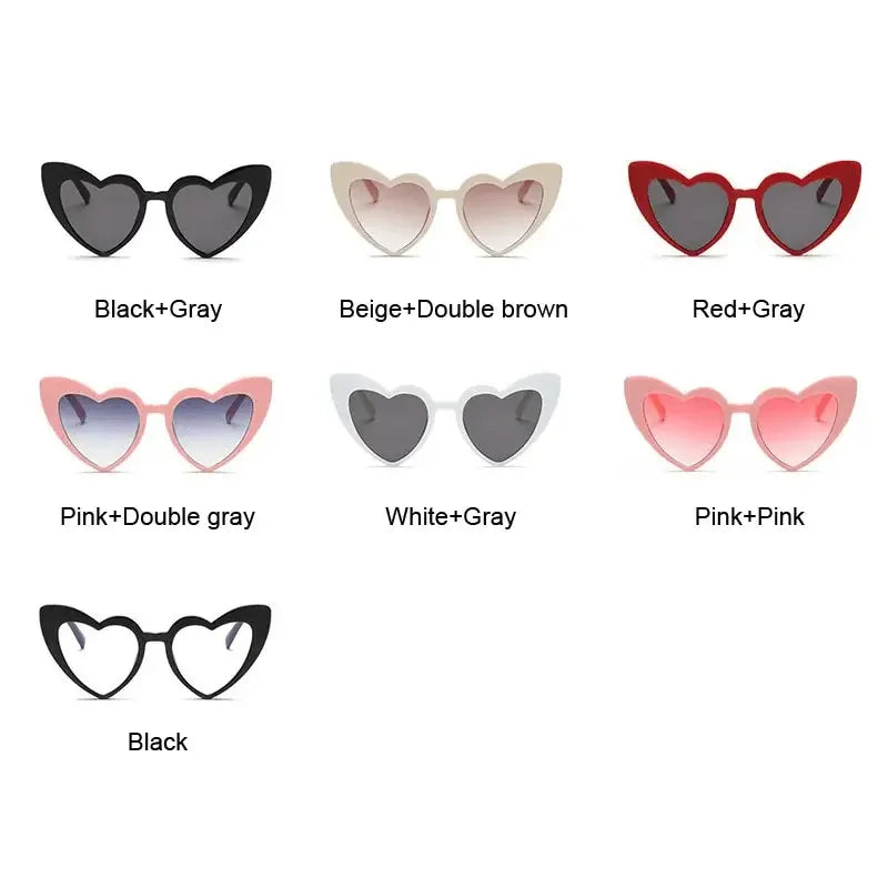 Ladies Heart Shaped Sunglasses | Fashionsarah.com
