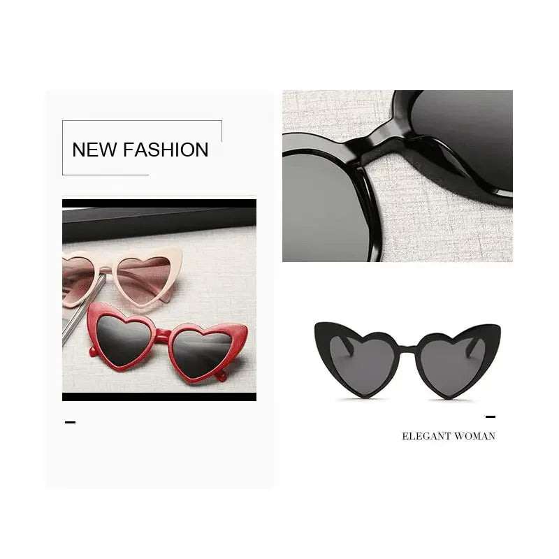Ladies Heart Shaped Sunglasses | Fashionsarah.com