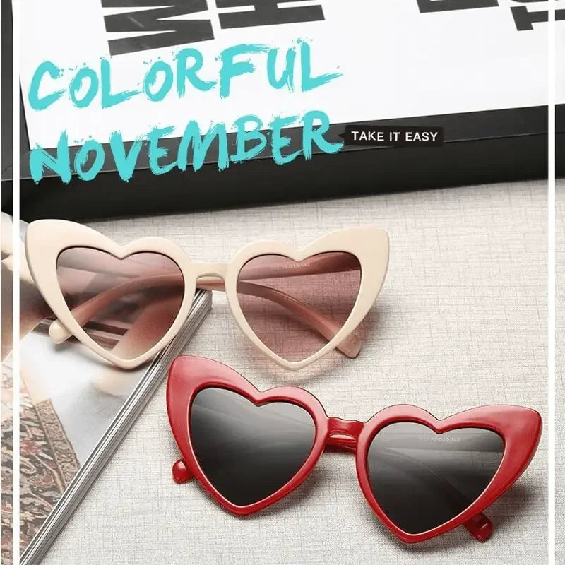 Ladies Heart Shaped Sunglasses | Fashionsarah.com
