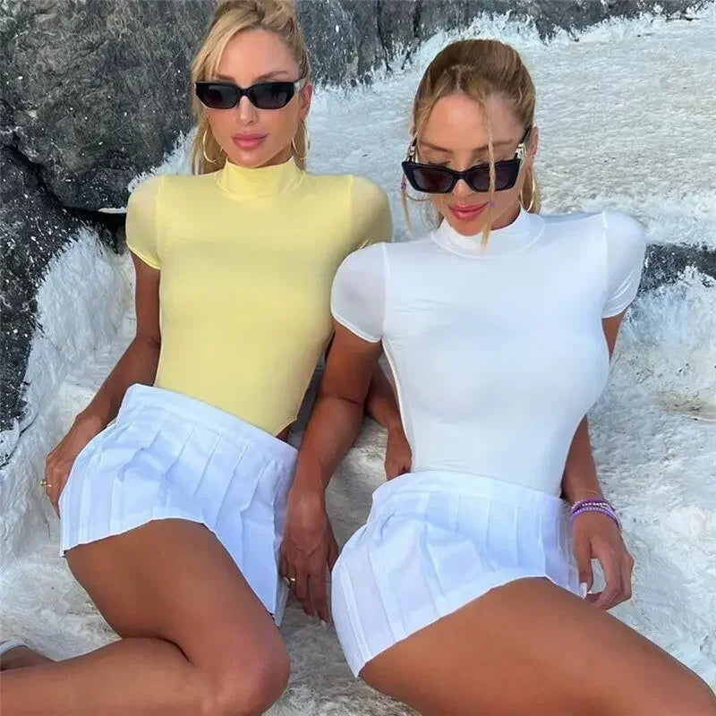 Backless Elastic Bodysuits | Fashionsarah.com