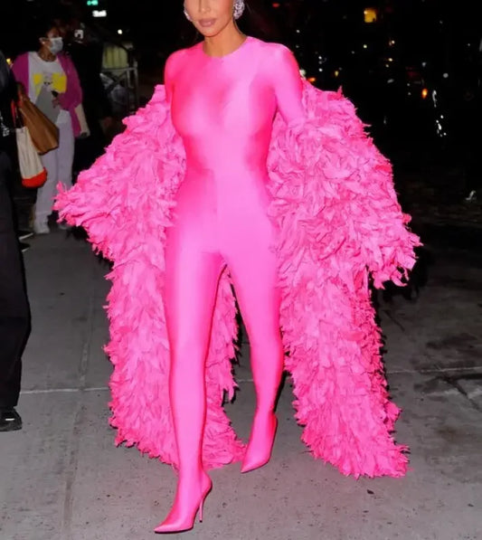 Long sleeve Sheath Jumpsuits | Fashionsarah.com