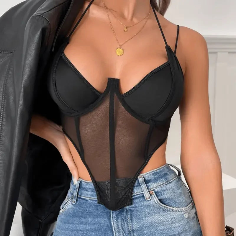 Sexy Corset Crop Tops | Fashionsarah.com