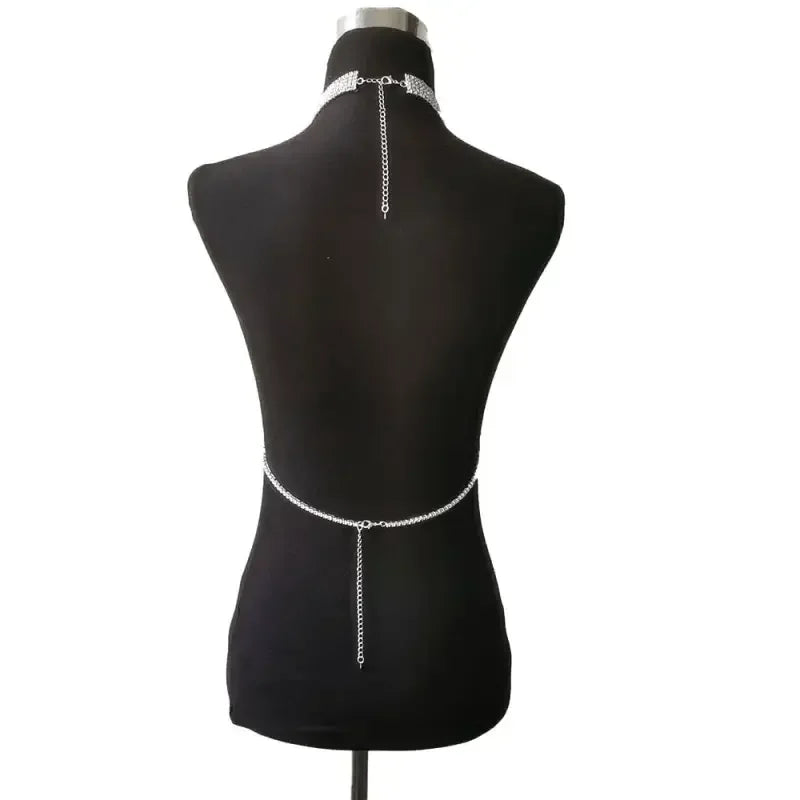 Full Rhinestones Multilayer Necklace Top | Fashionsarah.com