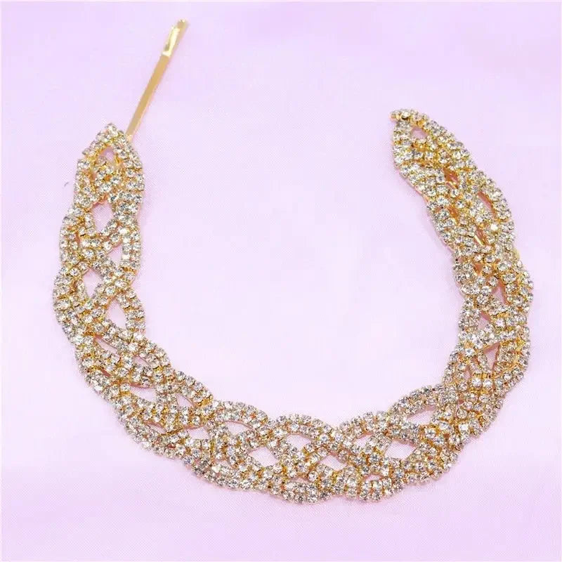 Rhinestone Twist Headpieces | Fashionsarah.com