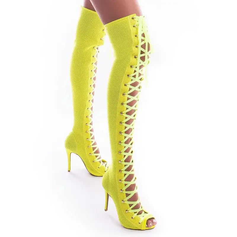 High Mesh Sock Boots | Fashionsarah.com