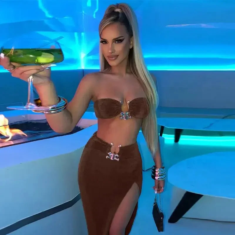 Two Pieces Summer Skirt Sets | Fashionsarah.com