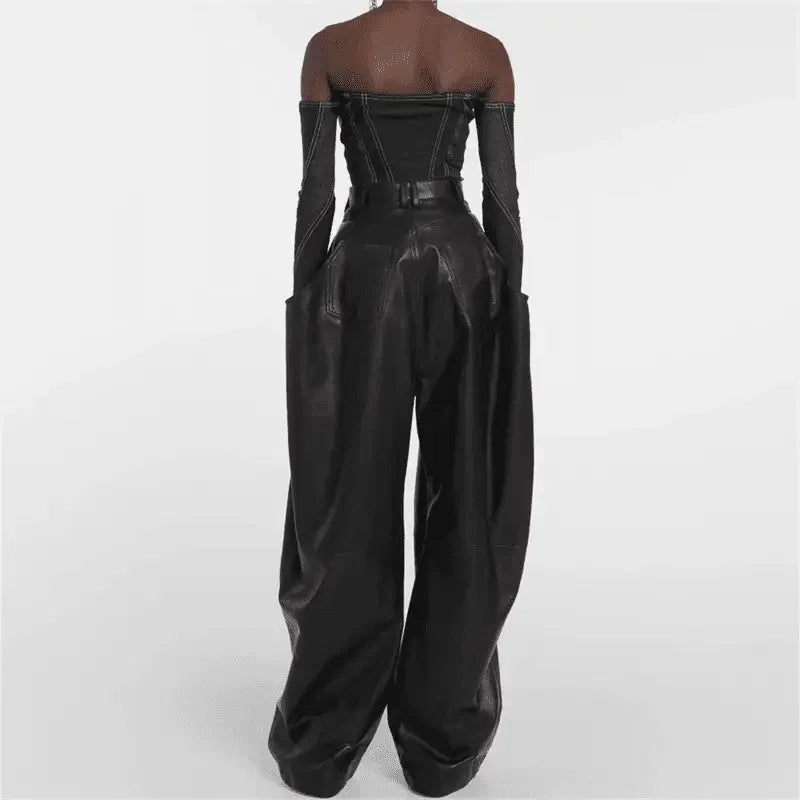 Denim Off Shoulder Bodysuits | Fashionsarah.com