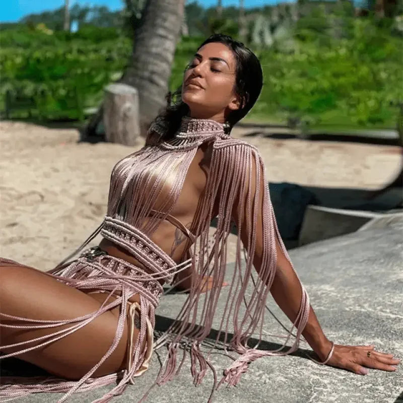 New Summer Tassel Bikini Cover Ups | Fashionsarah.com