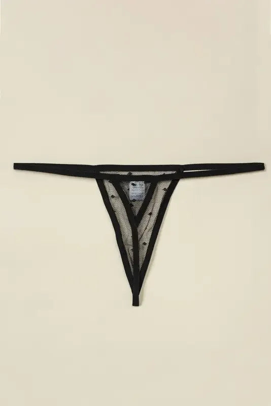 Maxi Gown with Thong Lingerie Set | Fashionsarah.com