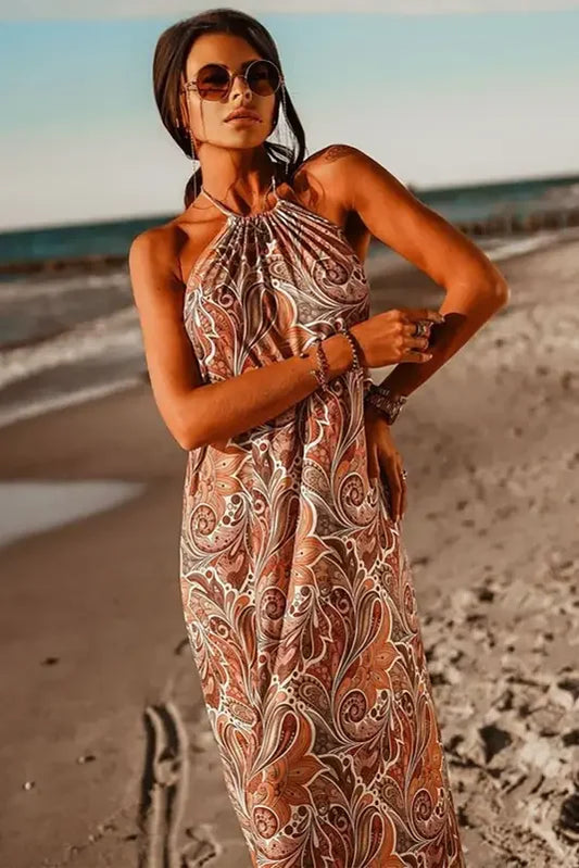 Vintage Floral Maxi Dress | Fashionsarah.com