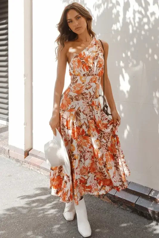 Floral Pleated Dresses | Fashionsarah.com
