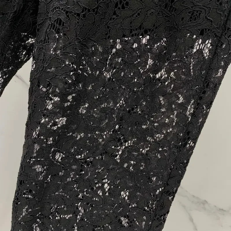 Spring Lace Elegant Trousers | Fashionsarah.com