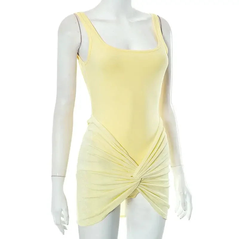 Monokini with Mini Skirt 2 pcs | Fashionsarah.com