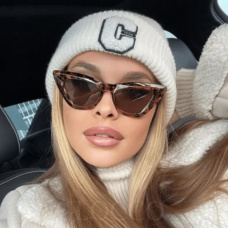 Triangle Cateye Eyewear UV400 | Fashionsarah.com