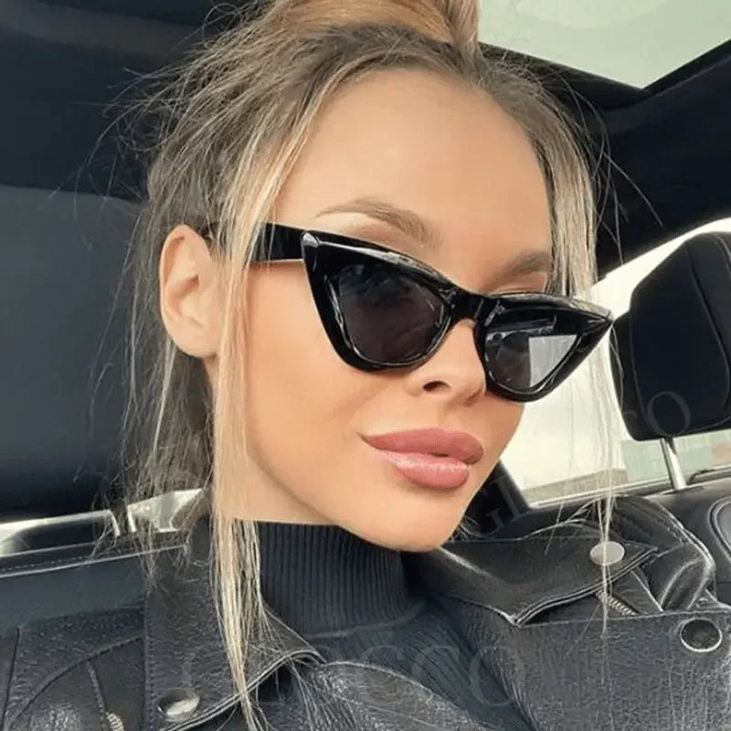 Triangle Cateye Eyewear UV400 | Fashionsarah.com