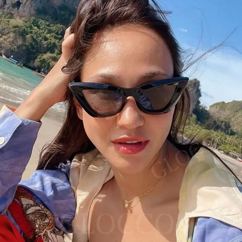 Triangle Cateye Eyewear UV400 | Fashionsarah.com