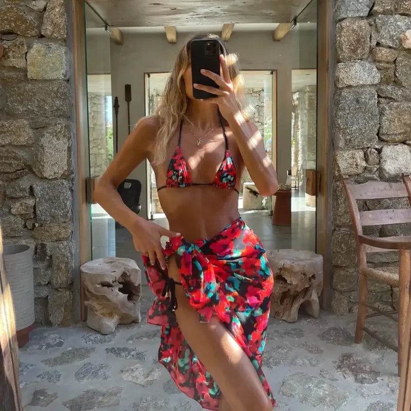 3pcs Beach Bathing Suits | Fashionsarah.com