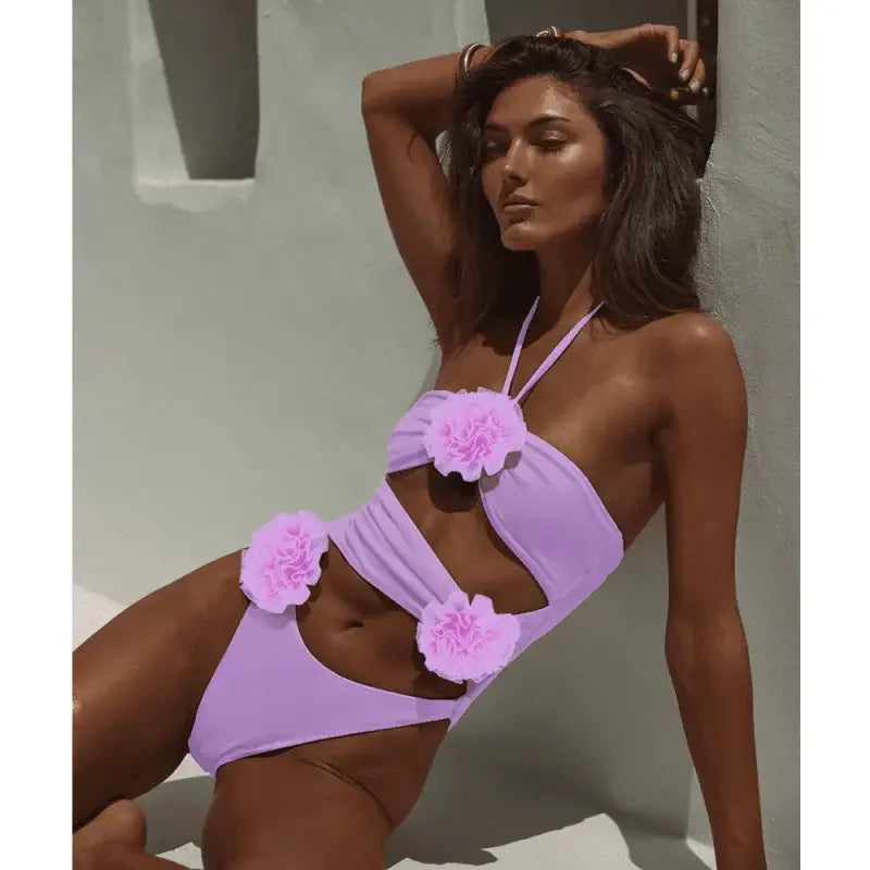 3D Flower Swimsuits | Fashionsarah.com
