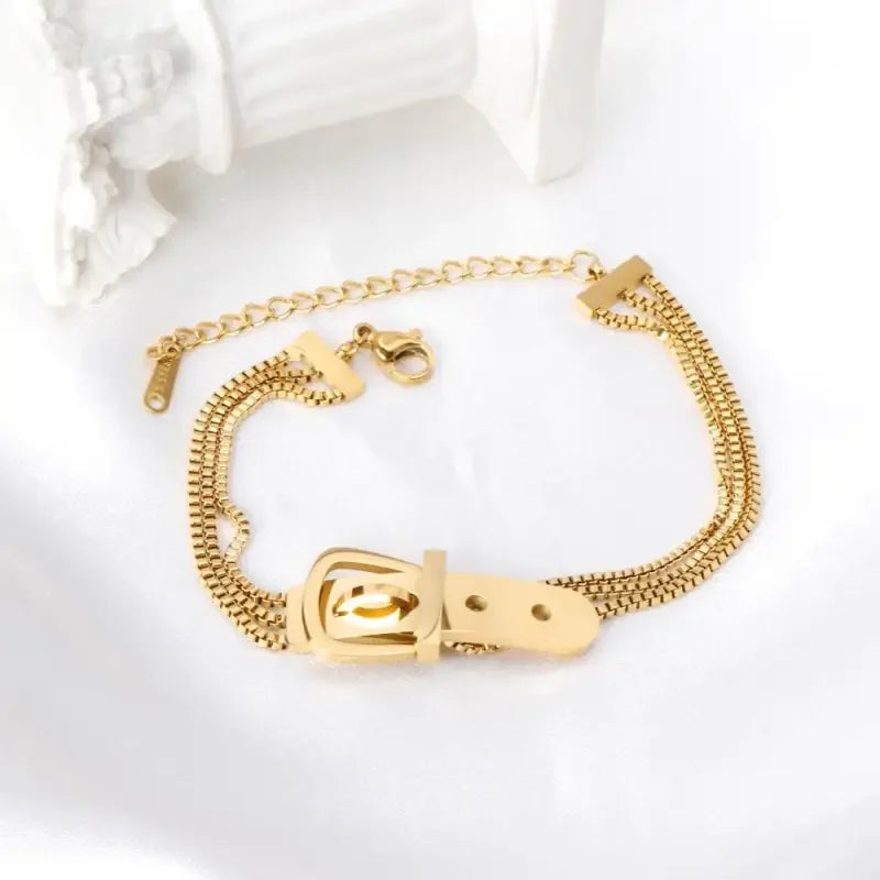 Gold Bracelet 316L Stainless Steel | Fashionsarah.com