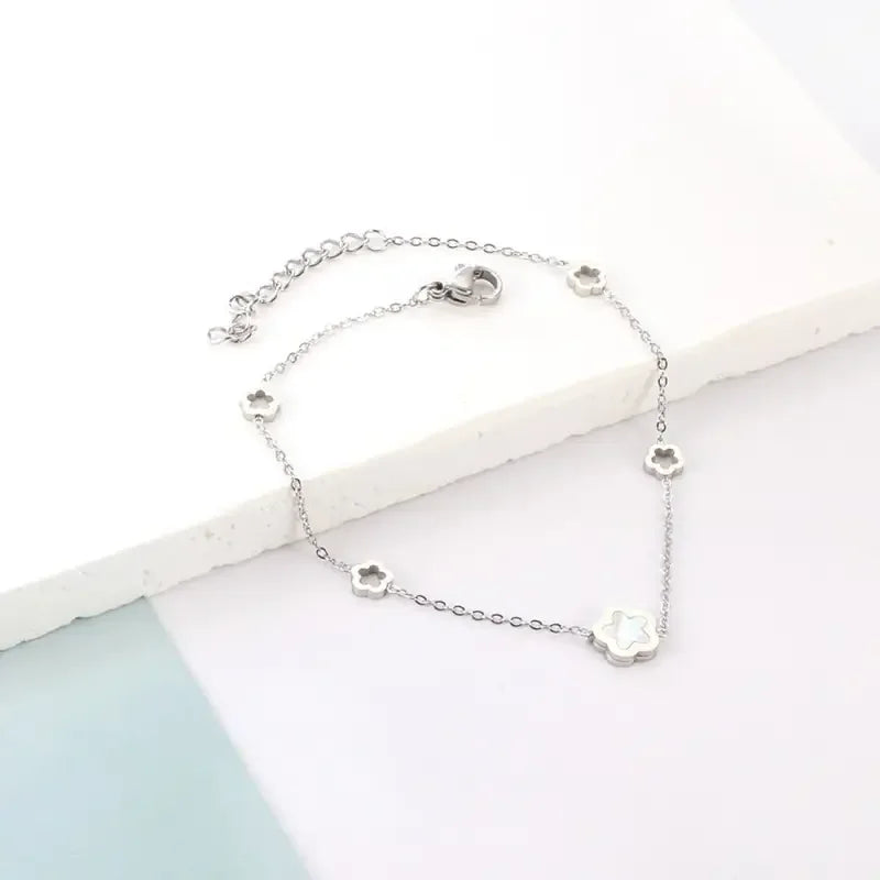 New 4 Peach Blossoms Bracelet | Fashionsarah.com